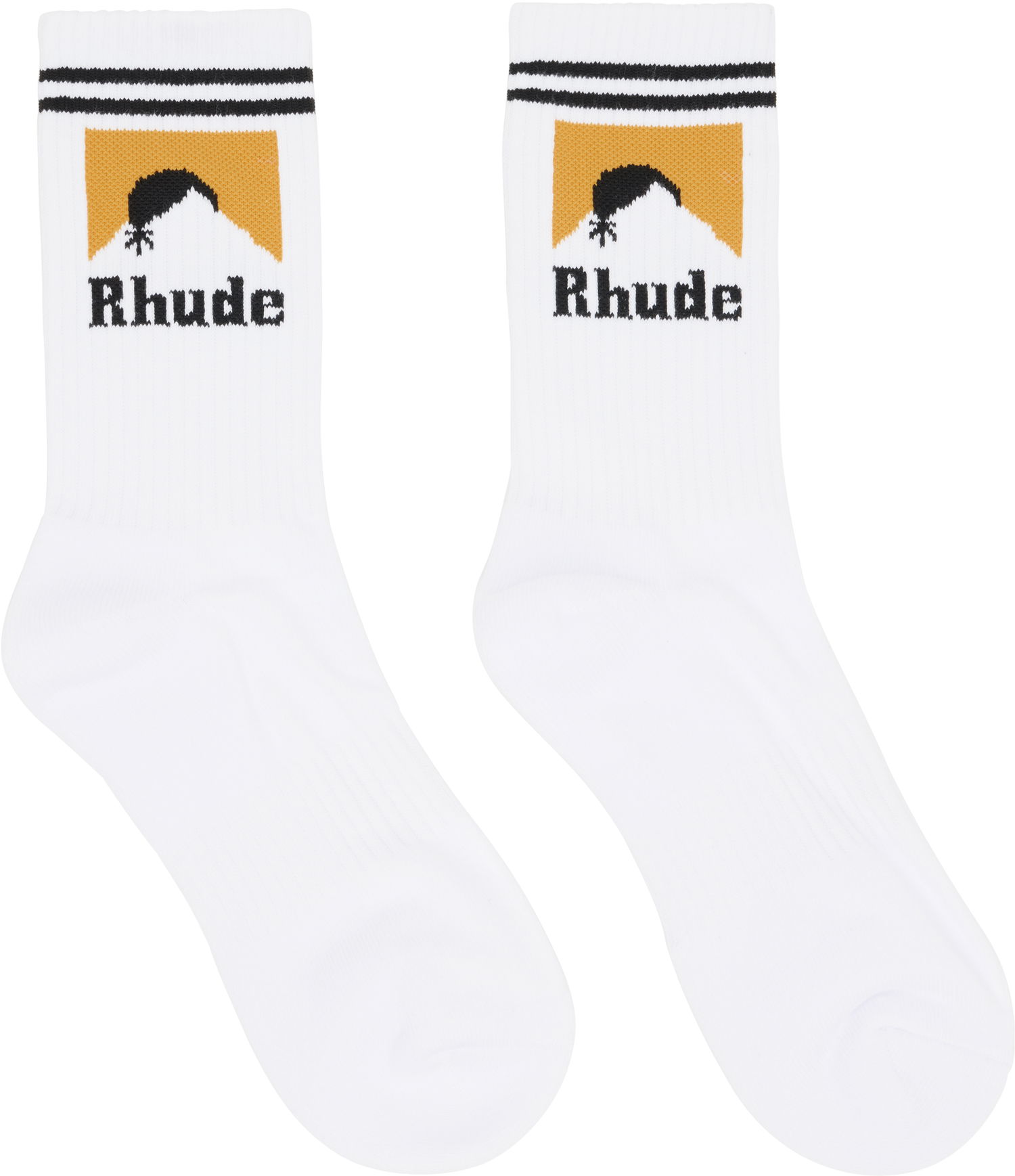 Sokker Rhude Rhude Moonlight Socks Hvid | RHPF25SO05750, 0