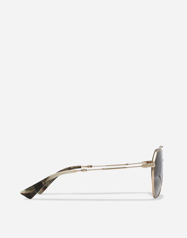 Solbriller Dolce & Gabbana Dolce & Gabbana Stefano Aviator Sunglasses Metalisk | VG2302VM2589V000, 2