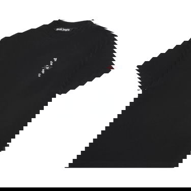 T-shirt Palm Angels Statement Logo Tee Sort | PMAA001R21JER0051001, 1