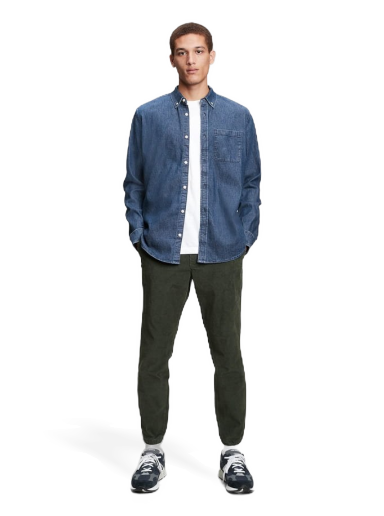 Skjorte GAP Denim Shirt Blå | 736872-00