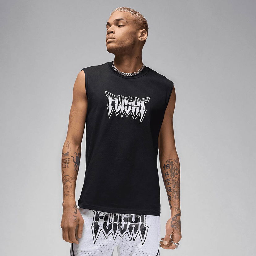 Tanktop Jordan DRI-FIT SPORT FLIGHT SLEEVELESS Sort | FN6020-010