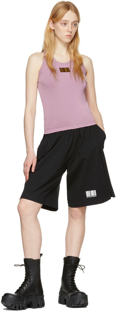 Tanktop VETEMENTS VTMNTS Barcode Tank Top Lilla | VL12TR840L, 3