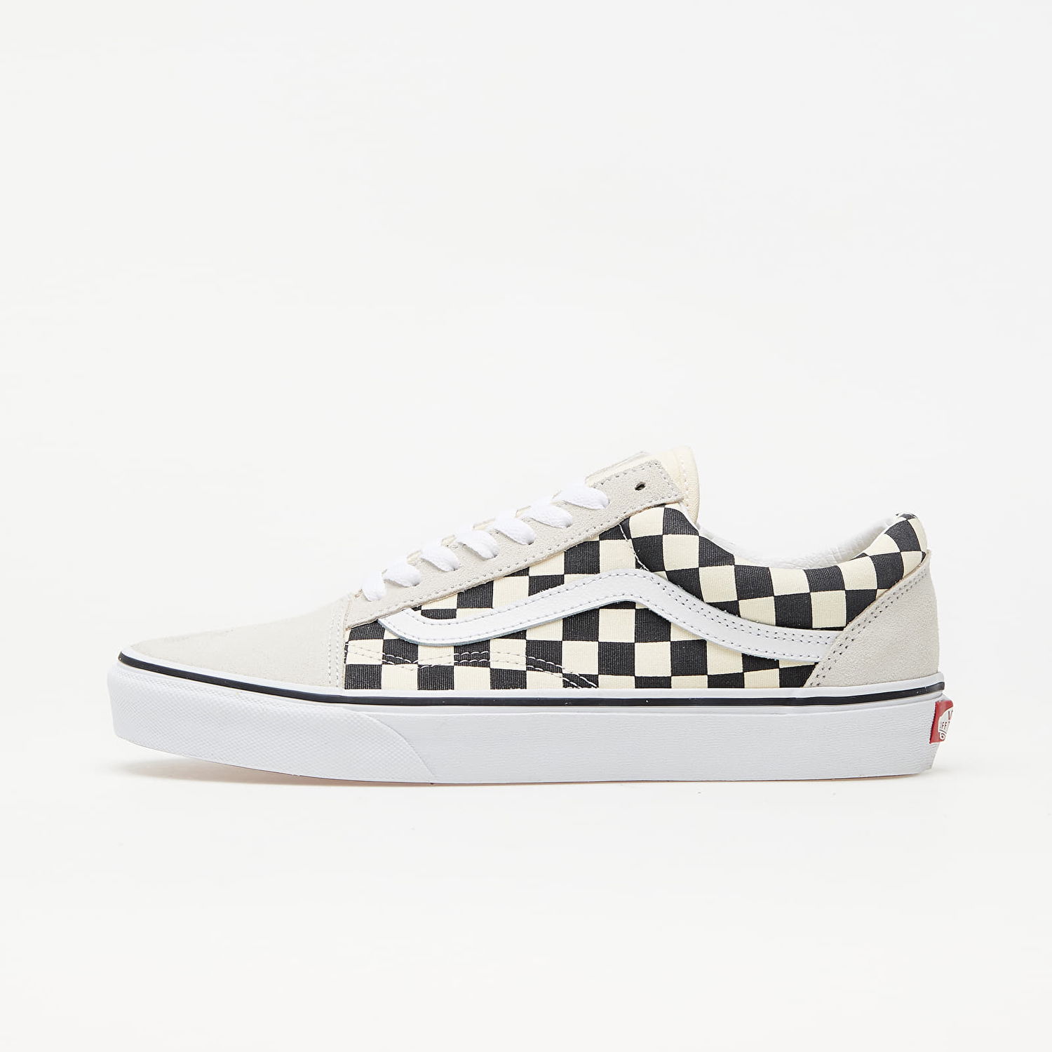 Sneakers og sko Vans Old Skool Checkerboard Hvid | VN0A38G127K1, 0