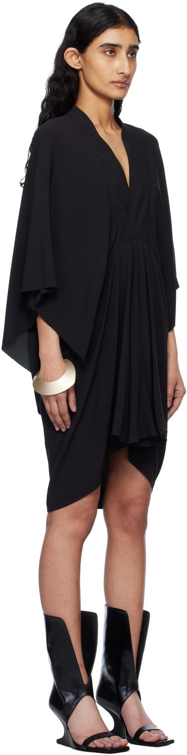 Kjole Rick Owens Rick Owens Hollywood Half Moon Minidress Grøn | RP01E7534 Y, 4
