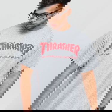 T-shirt Thrasher Skate Mag T-Shirt Grå | 110260GRY, 3