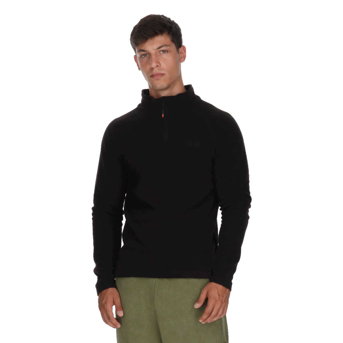 Sweatshirt Ellesse Ski Microfleece Sort | ELA253M630-01, 0
