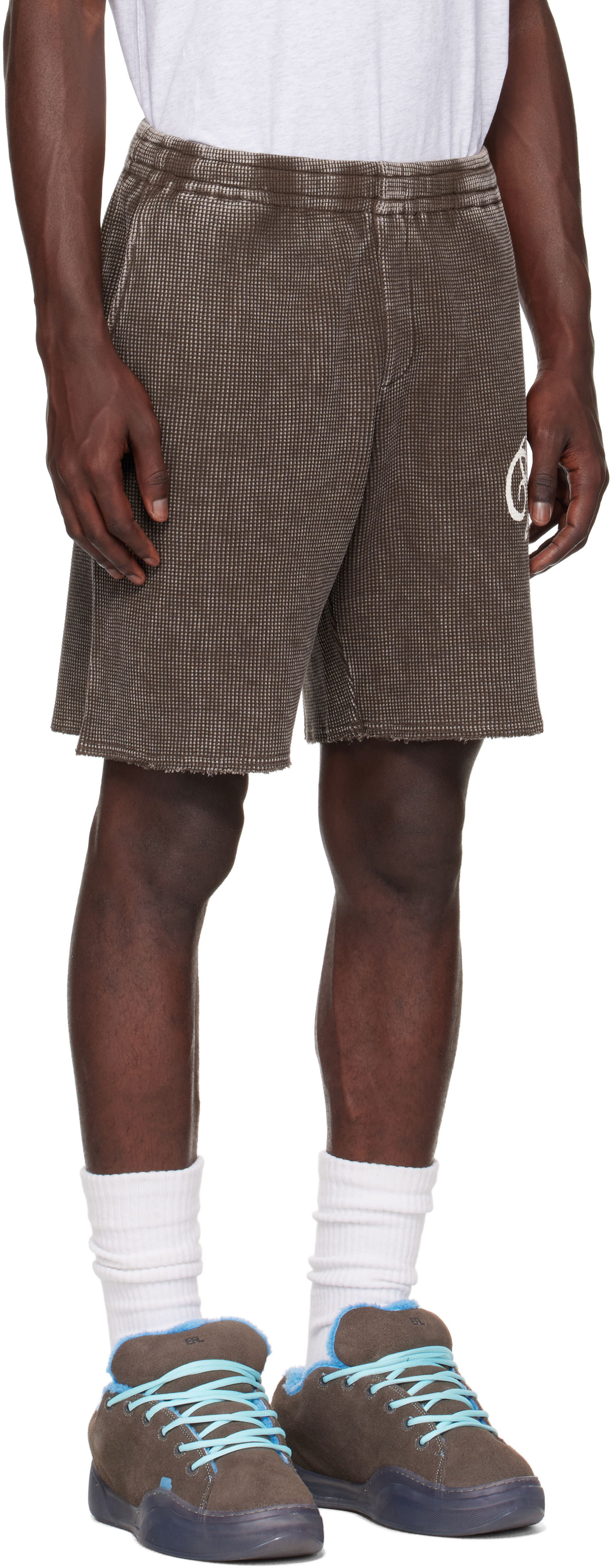 Shorts Dime Dime Waffle Fighter Shorts Brun | DIMESU2518BRW, 1