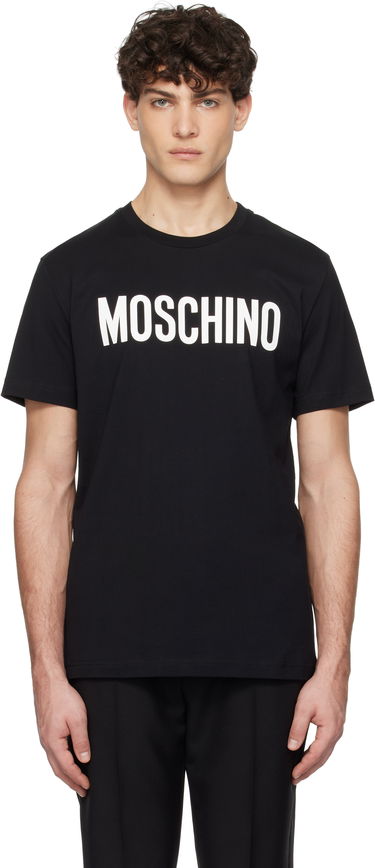 T-shirt Moschino Moschino Institutional T-Shirt Sort | 251ZZA072002411555, 0