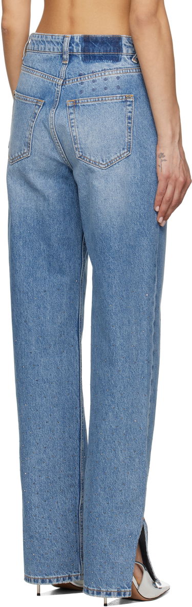 Jeans Ksubi Ksubi Playback Krystal Komet Wide-Leg Jeans Blå | WSP25DJ003, 2