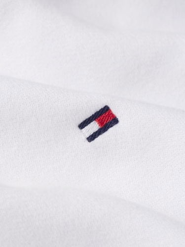 Sweatshirt Tommy Hilfiger Pullover Hoodie Hvid | MW0MW37230YBR, 5