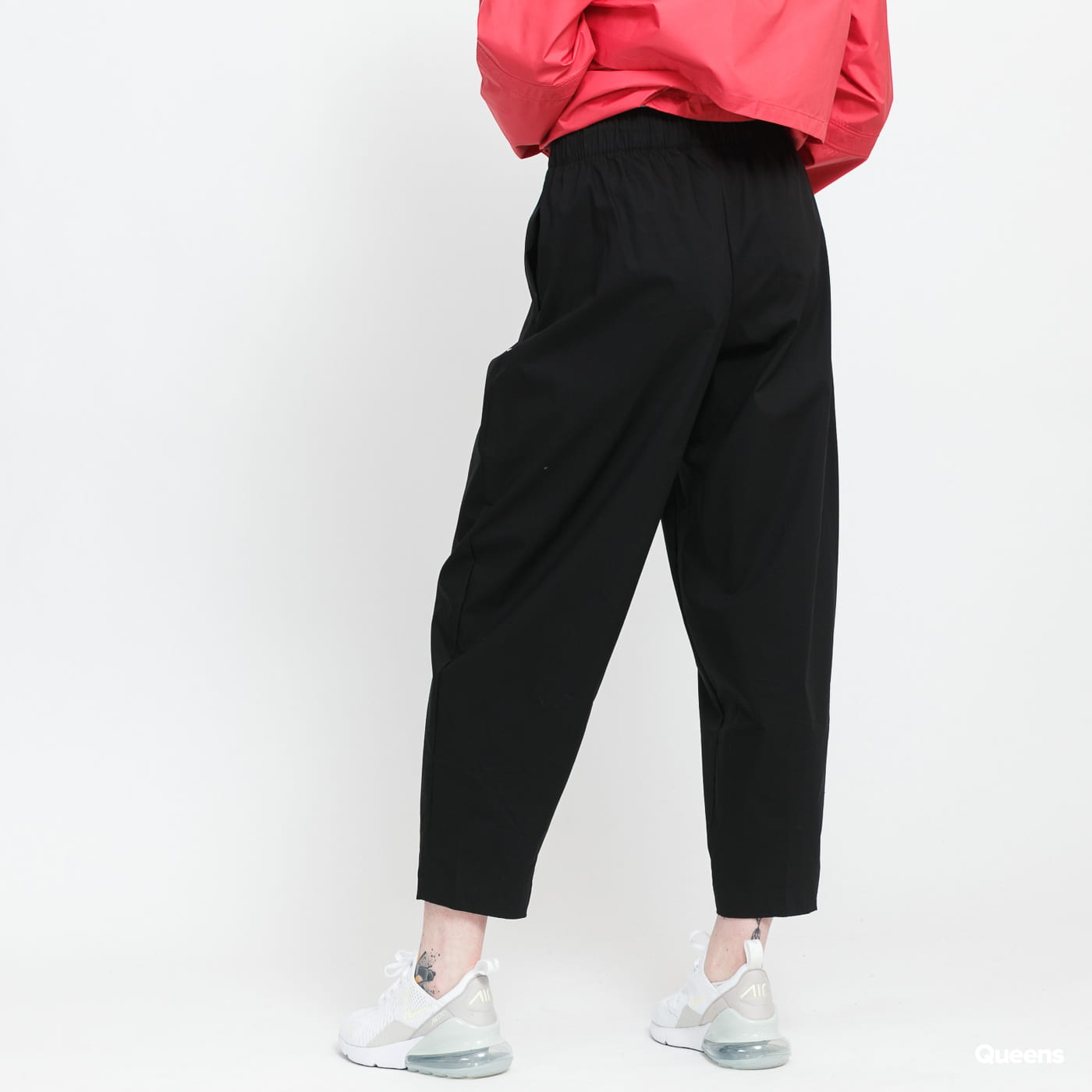 Joggingbukser Nike SW Essential Woven HR Sort | DD5975-010, 1