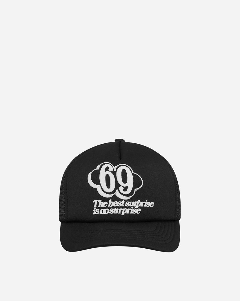 Kasket Aries No Surprise Trucker Cap Sort | AR9001803 BLK