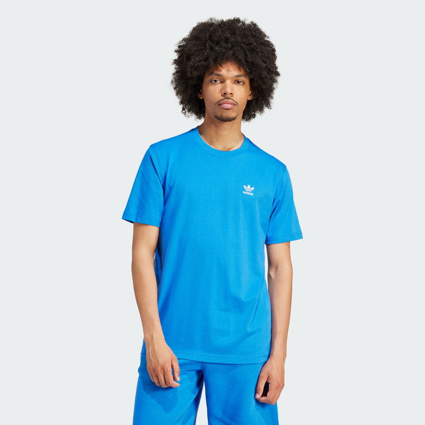 T-shirt adidas Originals Trefoil Essentials Blå | IR9687