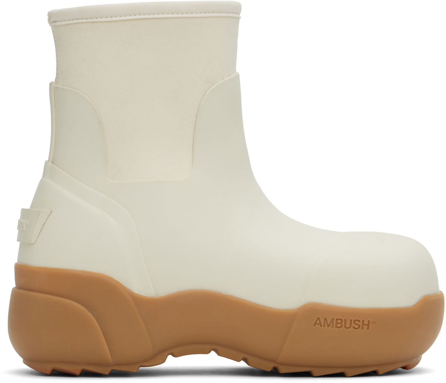 Tøj Ambush AMBUSH Rubber Boots Hvid | BWIE003F24MAT0010101, 0
