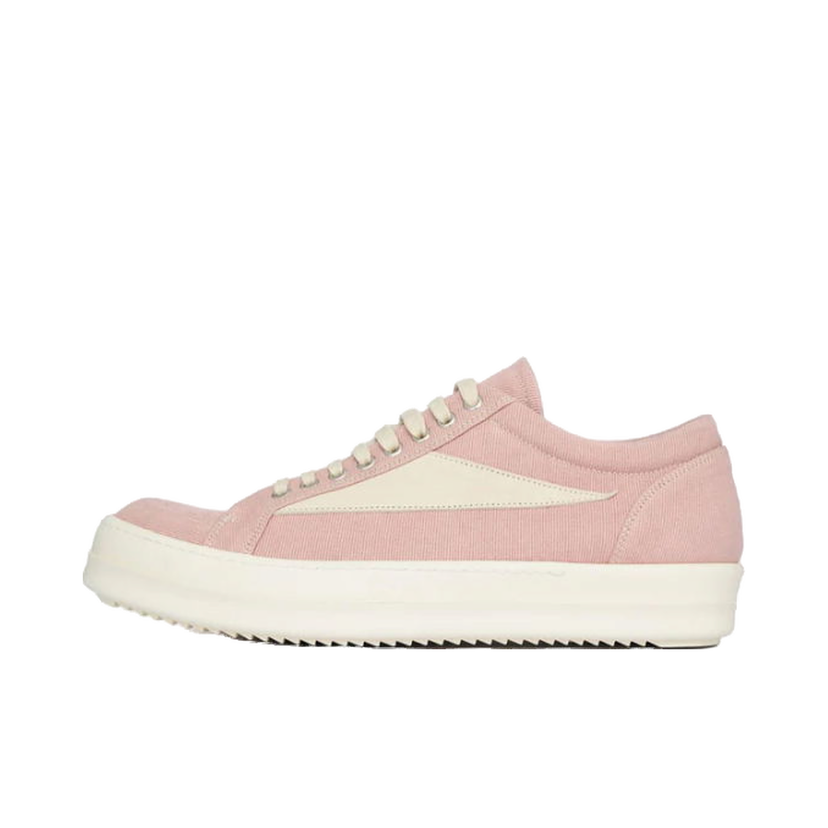 Sneakers og sko Rick Owens DRKSHDW EDFU Vintage Sneakers Faded Pnk Pearl Milk Lyserød | DU01C6803-DQLVS-6381