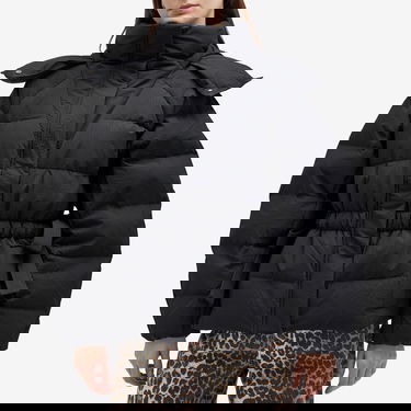 Puffer jakke GANNI GANNI Tech Seersucker Oversized Puffer Jacket, Size X-Large Sort | F9496-099, 2