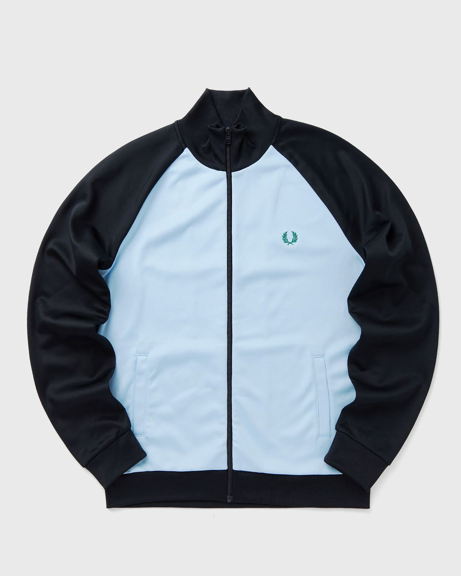 Træningsdragt Fred Perry Contrast Sleeve Track Jacket Blå | J1326-Z94, 0