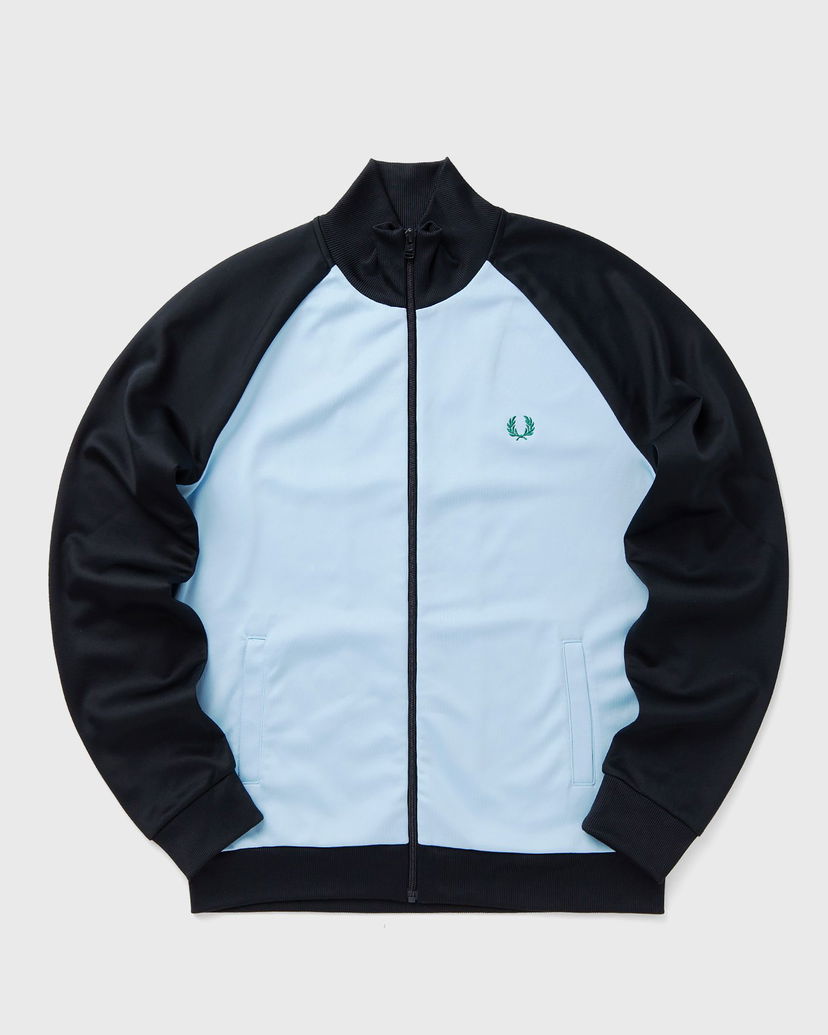 Træningsdragt Fred Perry Contrast Sleeve Track Jacket Sort | J1326-Z94