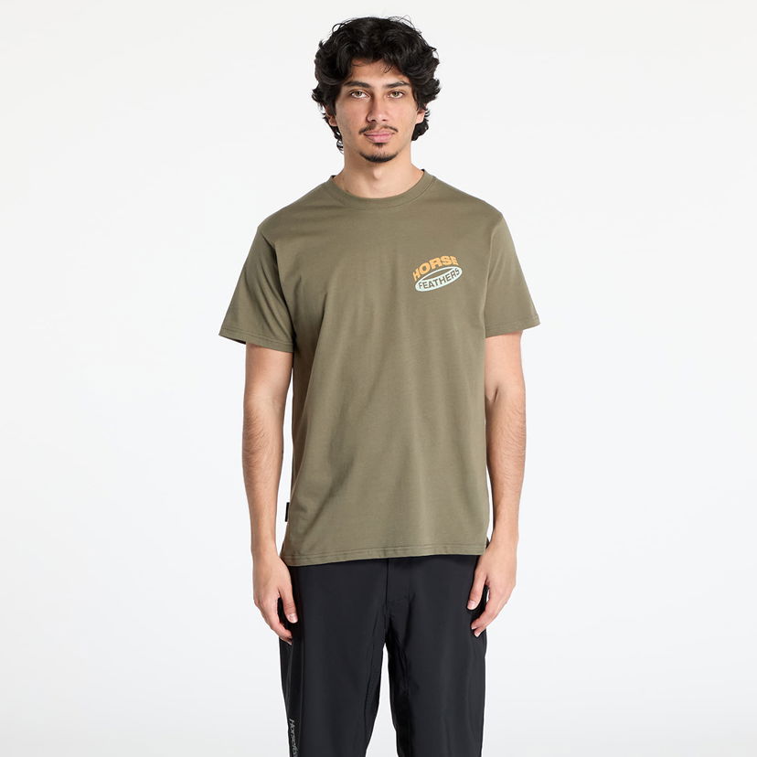 T-shirt Horsefeathers Horsefeathers Orbit Tee Grøn | SM1382B