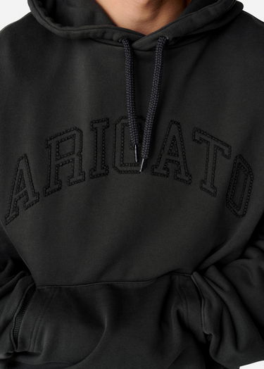 Sweatshirt AXEL ARIGATO Black Logo Hoodie Sort | A3022001, 6