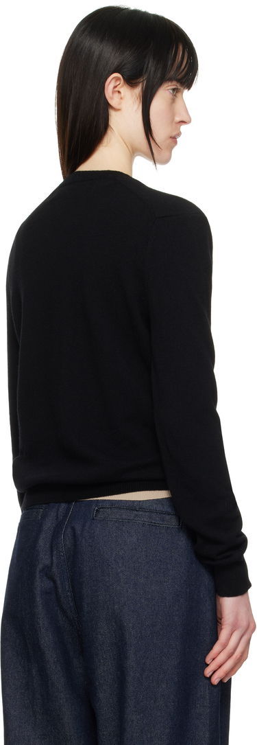 Sweater Comme des Garçons COMME des GARÇONS PLAY Heart V-Neck Sweater Sort | AX-N002-051, 2
