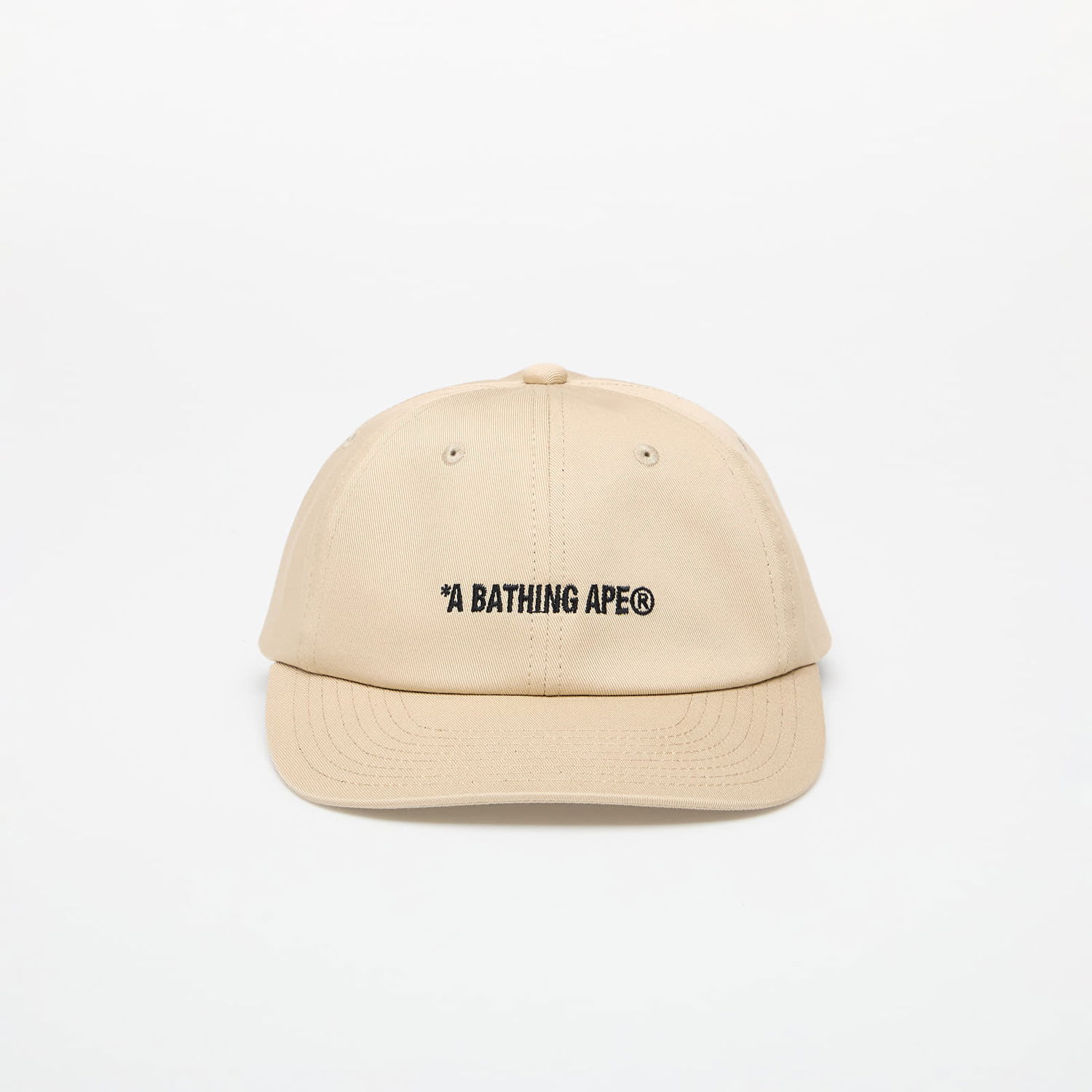 Kasket BAPE A BATHING APE Logo Cap Beige | 001CPK801309M BEI, 0