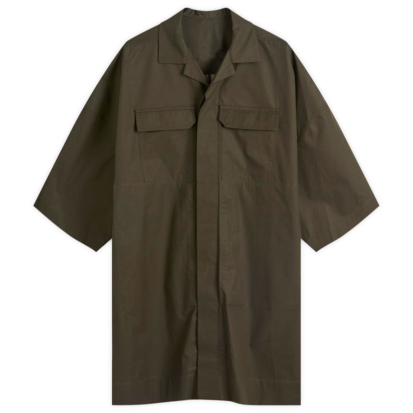 Skjorte Rick Owens Magnum Tommy Shirt Grøn | RU02D6298-75