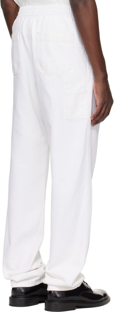 Bukser A.P.C. A.P.C. Chuck Trousers Hvid | COGZV-H08408, 2