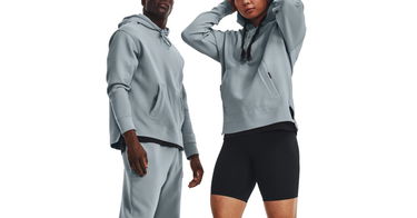Sweatshirt Under Armour Summit Knit Hoodie Grå | 1377173-465, 1
