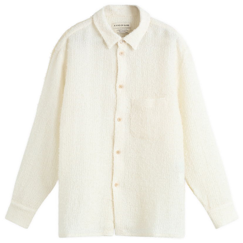 Skjorte A Kind of Guise Gusto Shirt Hvid | 107-14602-002