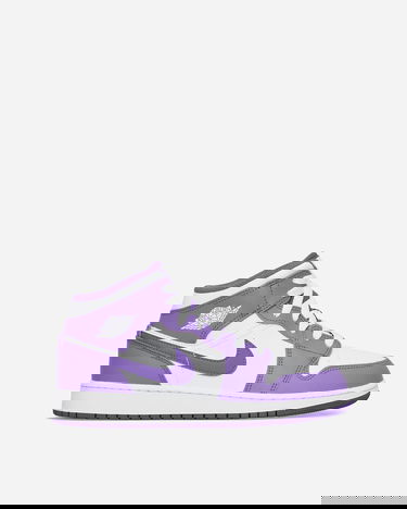 Sneakers og sko Jordan Air Jordan 1 Mid "Purple Venom" GS Lilla | DQ8423-511, 4