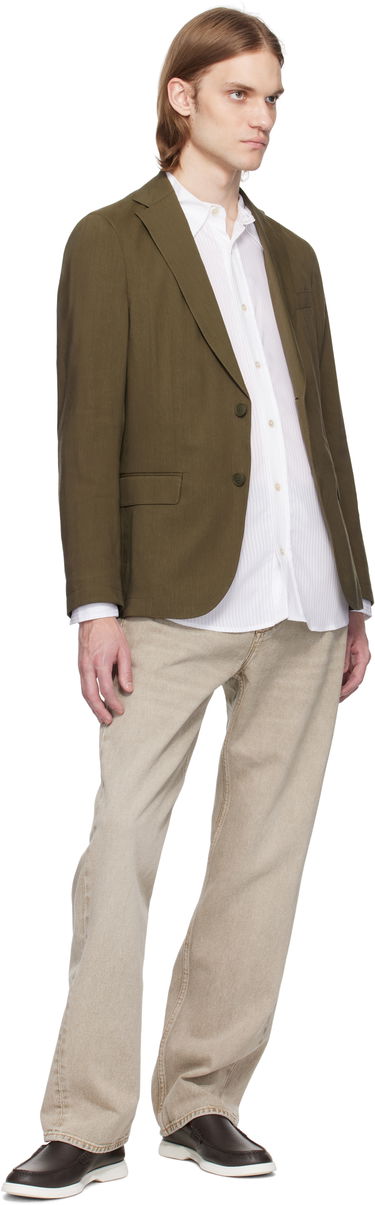 Jakke BOSS BOSS Slim-Fit Suit Blazer Grøn | 50540685, 3