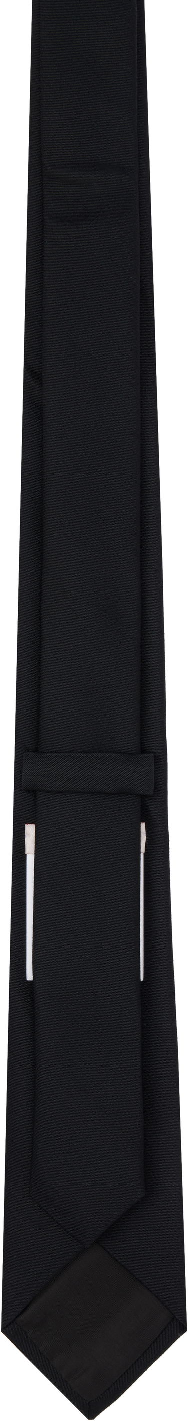 Bælter Valentino Valentino Garavani Wool & Silk Valentie Tie Sort | 6Y2EV194ZFD, 1