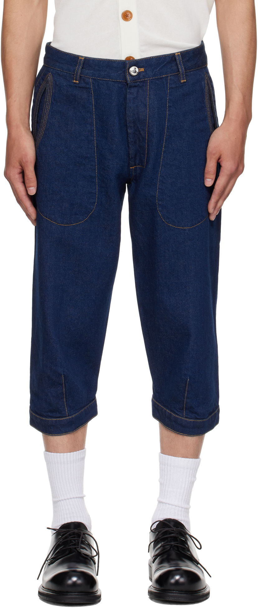 Jeans Vivienne Westwood Vivienne Westwood Casa Breeches Jeans Blå | 3902000Z-W0162-