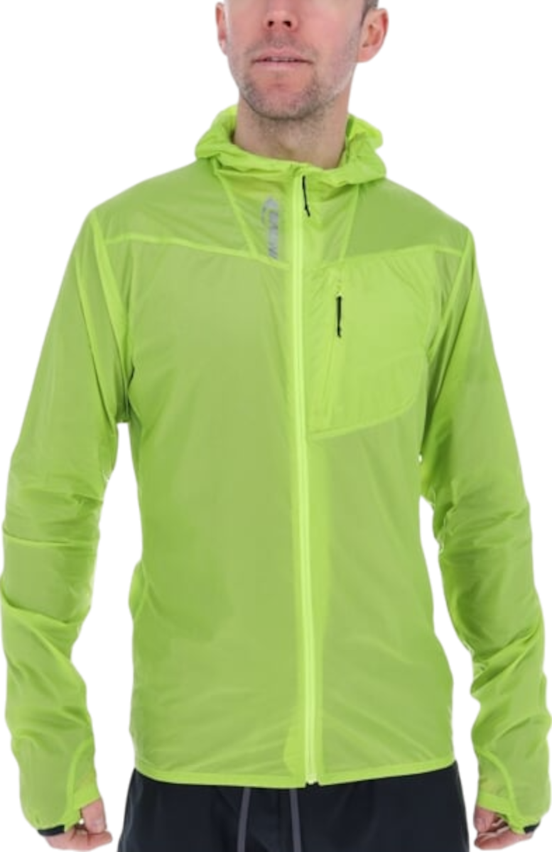 Vindjakke inov-8 INOV-8 Windshell Hooded Windbreaker Jacket Gul | 001439-gn-001