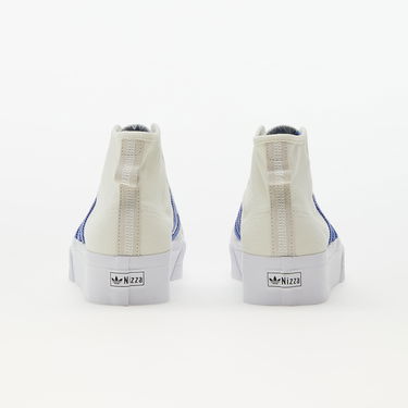 Sneakers og sko adidas Originals Nizza Platform Mid W Off White/ Blue Fusion/ Cloud White Hvid | FZ6189, 3