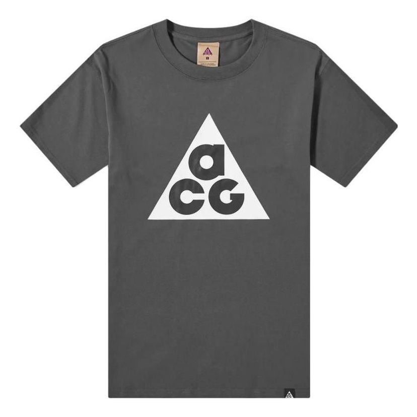 T-shirt Nike ACG Short-Sleeve T-Shirt With Triangle Logo Grå | DC5354-070
