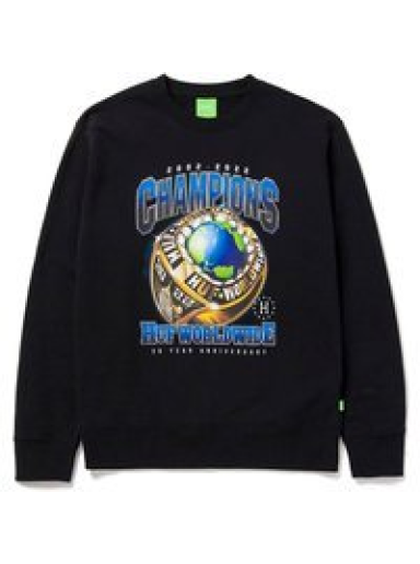 Sweatshirt HUF nero Sort | pf00521-black