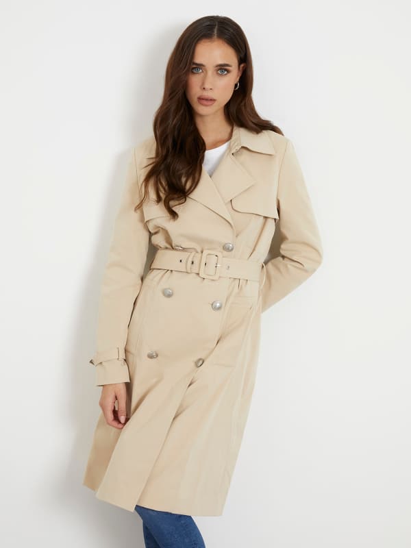 Trenchcoat GUESS Classic Trench Beige | W4RL00WF5Z2, 0