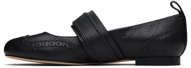 Skopleje SHUSHU/TONG SHUSHU/TONG Round-Toe Ballerina Flats Sort | FSDEAC06 LEA252, 2