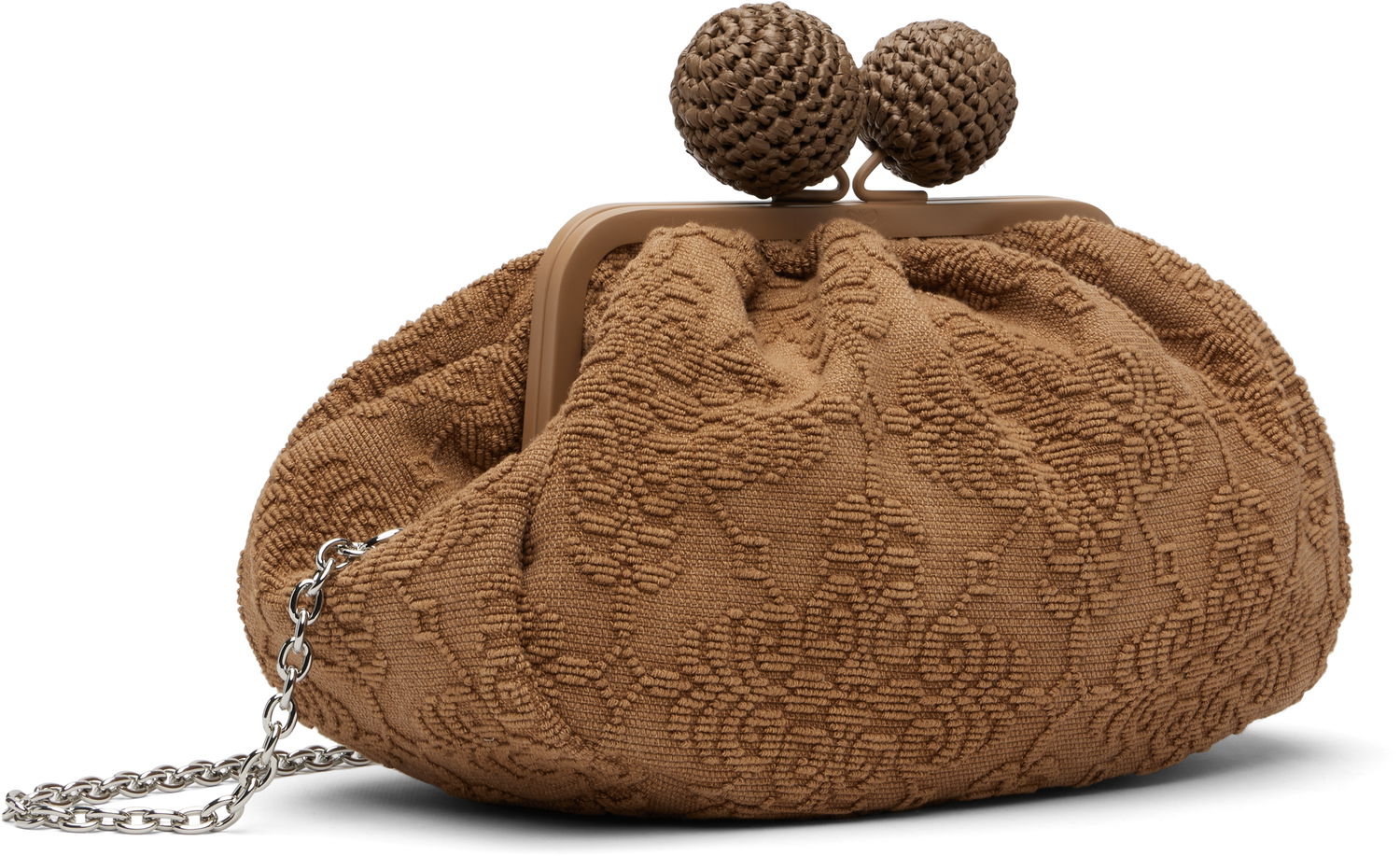 Skuldertaske Max Mara Weekend Max Mara Pasticcino Medium Shoulder Bag Brun | 2515511115600, 1