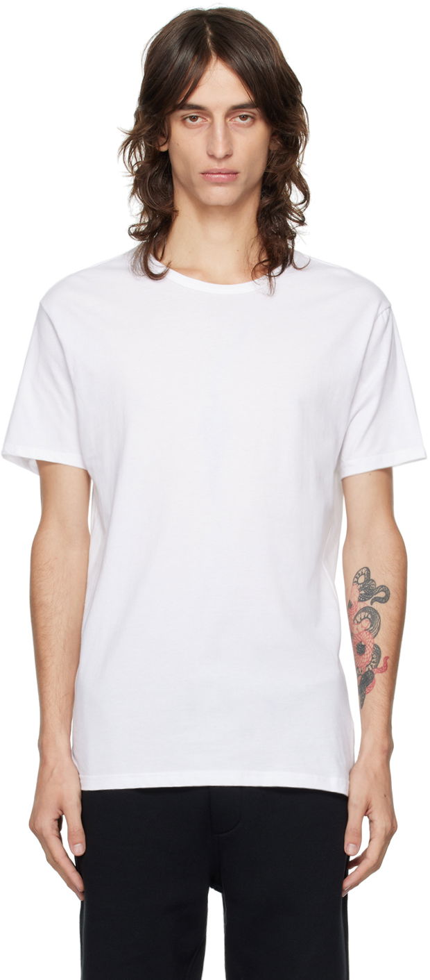 T-shirt Paul Smith Paul Smith Crewneck T-Shirt Hvid | M1A-389-M5PK-01