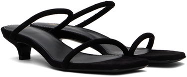 Tilbehør TOTEME TOTEME 'The Minimalist' Heeled Sandals Sort | 243-WAS2065-LE0012, 3