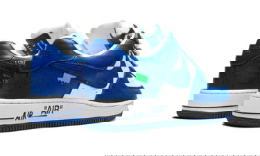 Sneakers og sko Nike Nike Louis Vuitton By Virgil Abloh x Air Force 1 Low "White Blue" Blå | 1A9VAO, 2