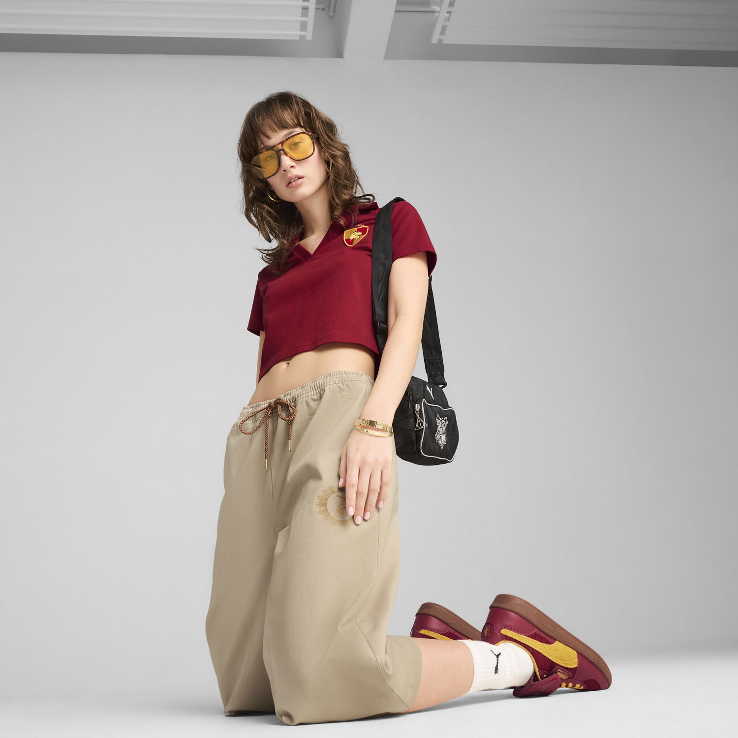 Skuldertaske Puma PUMA x HARRY POTTER Crossbody Bag Sort | 091214_01, 1