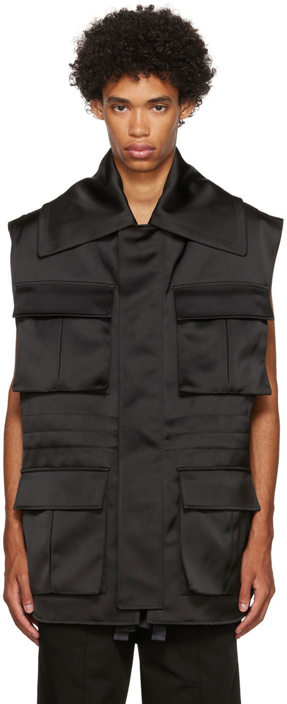 Vest AMI Polyester Vest Grå | HJK001.225, 0