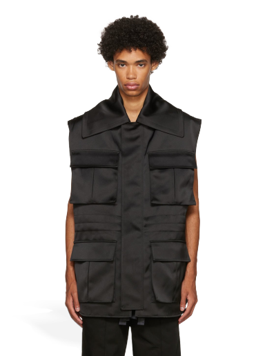 Vest AMI Polyester Vest Grå | HJK001.225