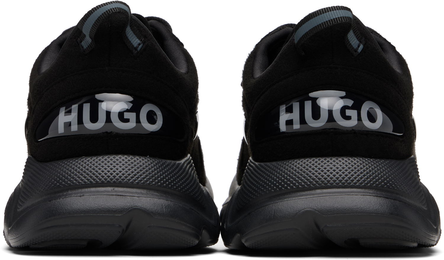 Sneakers og sko BOSS Hugo Logo Faux-Suede Sort | 50548504, 1