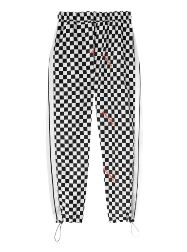 Bukser Palm Angels Damier Print Aftersport Pants Sort | PMCA051F22FAB0031025