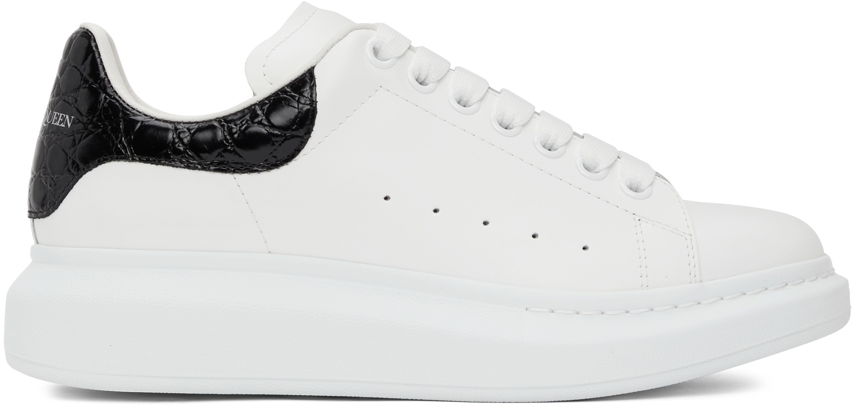 Sneakers og sko Alexander McQueen Croc Oversized Hvid | 625162WHYB8, 0